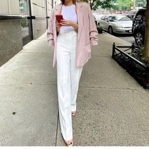 —SOLD— off white high rise dress pants